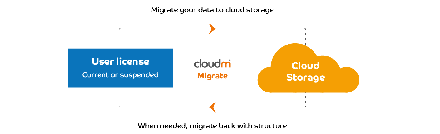 Migrate to cloud storage image
